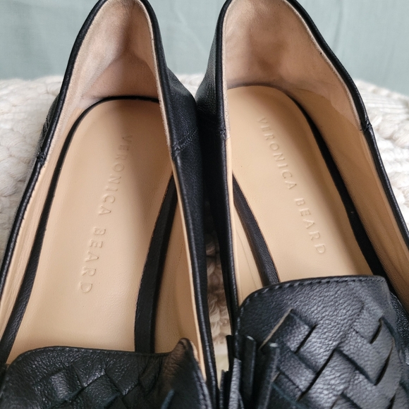 Sold❗Veronica Beard Anica Woven Leather Loafer - Picture 8 of 9